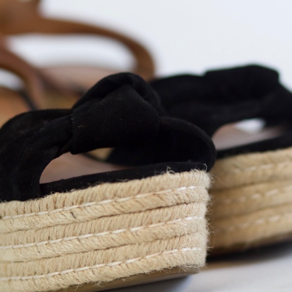 Brazilian brand Espadrille Wedge Black Suede - Picture 3 of 7